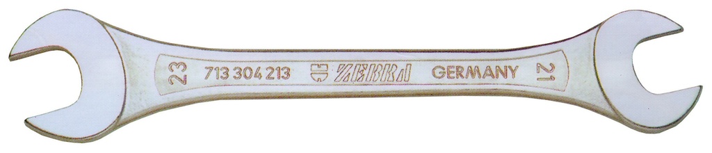 LLAVE ZEBRA PLANA 12X13MM