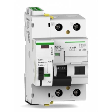 RECONECTADOR DIFERENCIAL 2P 40A. 30mA SUPERINMUNIZADO RETELEC
