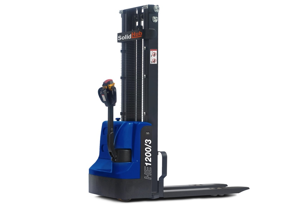 APILADOR ELECTRICO 1000KG SHE100 MASTIL DUPLEX 3,6