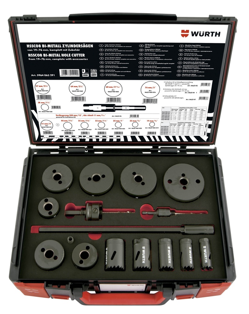 CONJUNTO CORONAS SYSKO HSS BIMETAL