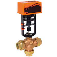 VALVULA 3 VIAS ASIENTO+MOTOR K&P RB40+MD40Y+RACOR