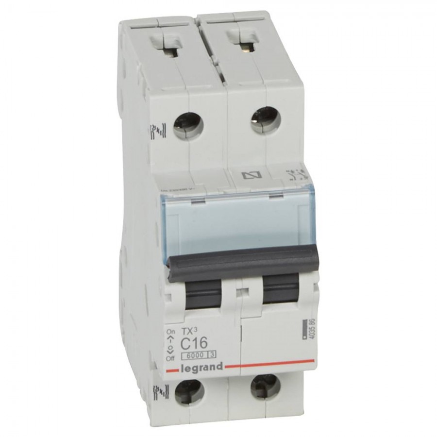 INT. MAGNETOTERMICO 2x25A TX3 6KA C  LEGRAND 403608