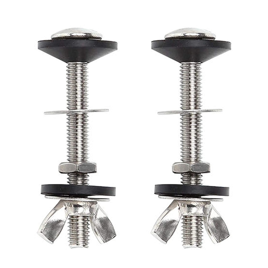 JUEGO TORNILLOS SUJ INODORO M5x75mm 3
