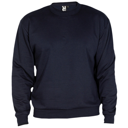 SUDADERA BÁSICA COLOR AZUL MARINO(285 GRAMOS) M
