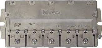 REPARTIDOR 6D 11/14db 5-2400Mhz TELEVES 5469