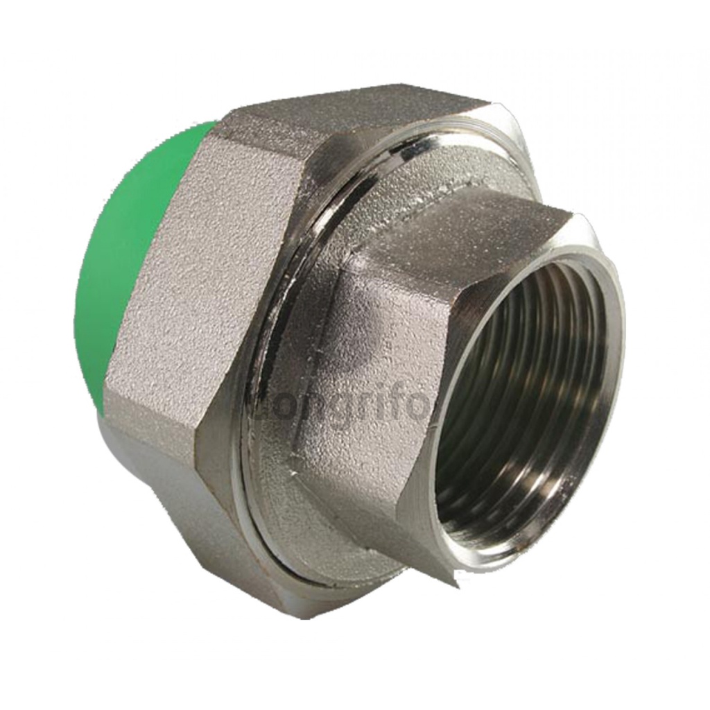 UNION 3 PIEZAS  RH 25MM-3/4" PPR