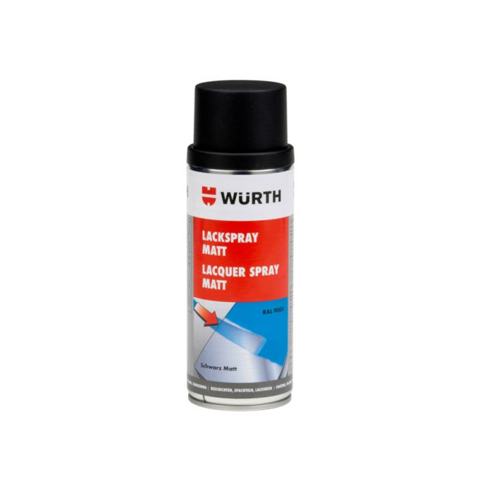 SPRAY LACA NEGRO MATE RAL 9005 400ML
