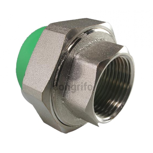 [CTU1300] UNION 3 PIEZAS  RH 25MM-3/4" PPR