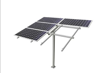 [SES0221] SOPORTE 18.2H6 INCLINADO 20º C/POSTE 3MTS 6 MODULOS HORIZONTAL 3MTS