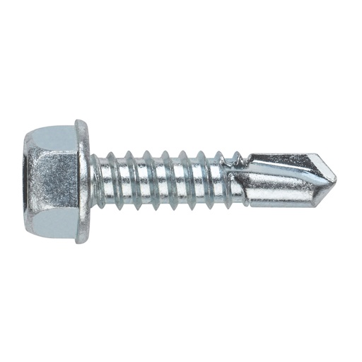 [FTO0864] TORNILLO AUTOTALADRANTE M6,3x180mm CABEZA HEXAGONAL (E 100ud)