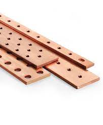 [EAC0426] Pletina taladrada roscada cobre PLE-R 30x10x1000 M8