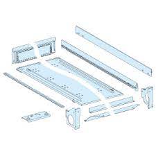 [ECU0185] 2 UNIONES METALICAS PRISMA G IP30, H-V SCHNEIDER LVS08816