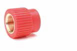 [CTU1434] ENLACE PPR ROSCA HEMBRA 40X1 1/4"  (Italsan)  Termosoldable NIRON RED