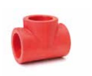 [CTU1437] TE PPR D40 (ITALSAN) Termosoldable NIRON RED