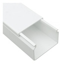 [ECN0337] METRO CANALETA Y TAPA BLANCA PVC 25x25mm (longitud 2m)
