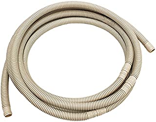 [CTU1457] METRO TUBO CORRUGADO COLOR MARFIL D.16 TERMINAL D.18-20(ROLLO 50 METROS) a/c drenaje