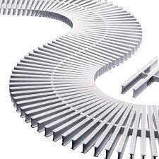[CTU0995] MODULO REJILLA PARA CURVAS 22x195mm