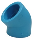 [CTU1481] CODO PPR 45 grados  (Italsan) D50 Termosoldable