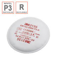 [GEP0052] FILTRO MASCARILLA 3M 2135 (PAR)