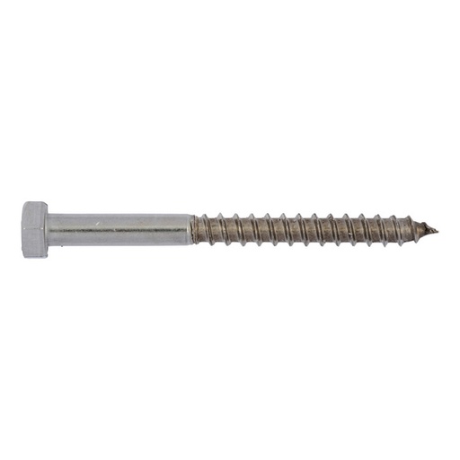 [FTO0882] TORNILLO HEXAGONAL M8x70 ACERO MADERA DIN571-A4(E 100ud)