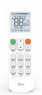 [CAA0110] MANDO INALÁMBRICO MIDEA (U.I. DE VRF) RM12F