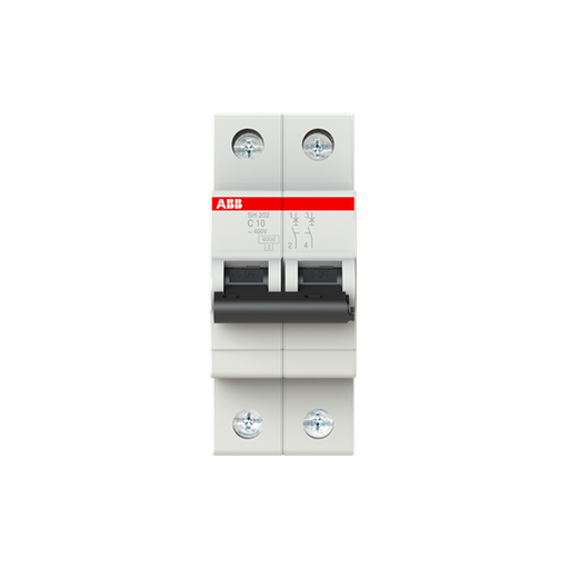 [EPR0510] INT. MAGNETOTERMICO 1P+N-10A NA ABB SH201-NA