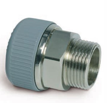 [CTU1514] MANGUITO METALICO PARA TRANSICION DE POLIBUTILENO A R/M 32-1" TERMOSOLDABLE