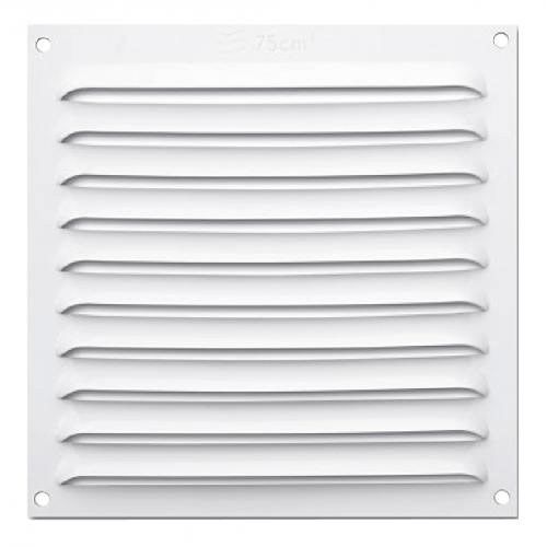 [VAC0038] REJILLA DE VENTILACIÓN 15X15 BLANCA CUADRADA ALUMINIO