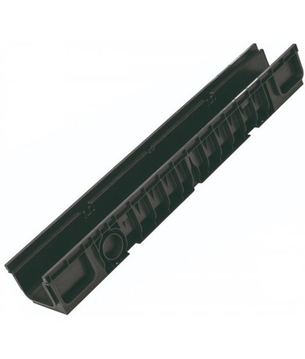 [ECN0534] CANALETA 13x4x100 NEGRA PE-HD TAURUS