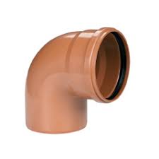 [CTU1550] CODO PVC 87º TEJA 110mm C/JUNTA