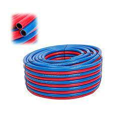[CRE0168] MANGUERA 10mts GAS BITUBO 1/4" 6+6x12 OX-AC