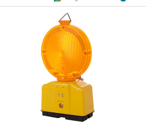 [GSE0052] BALIZA INTERMITENTE OBRA AMARILLO