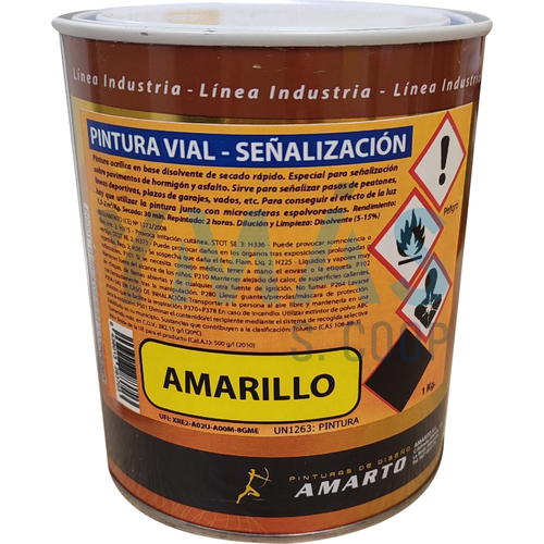 [FPI0218] Guadalvial Señalización 5 Kg Amarillo