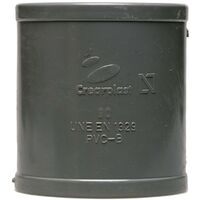 [CTU1590] MANGUITO 250mm H-H PVC EVACUACIÓN 