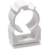 [FSO0183] ABRAZADERA SIMPLE CLIP 20mm BLANCA grapa pinza