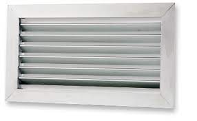 [VRE0377] REJILLA SIMPLE DEFLEXION 500x300 RAL9010