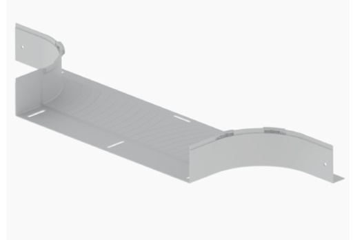 [ECN0657] TAPA DERIVACION T EXTERIOR GRIS 600 U23X   