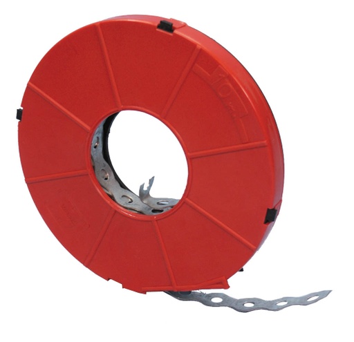 [FSO0008] CINTA PERFORADA(FLEJE PERFORADO ZN GALVANIZADO 10M)