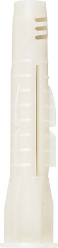 [FTA0006] TACO M10X62 NYLON ZEBRA SHARK BLANCO (caja 100 uds)