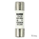 [EPR0028] FUSIBLE CILINDRICO 10x38 15A gPV 1000V