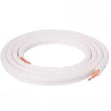 [CAA0008] ROLLO TUBO DE COBRE AC 1/4"-3/8" FRIGORIFICA AISLADA 20mts