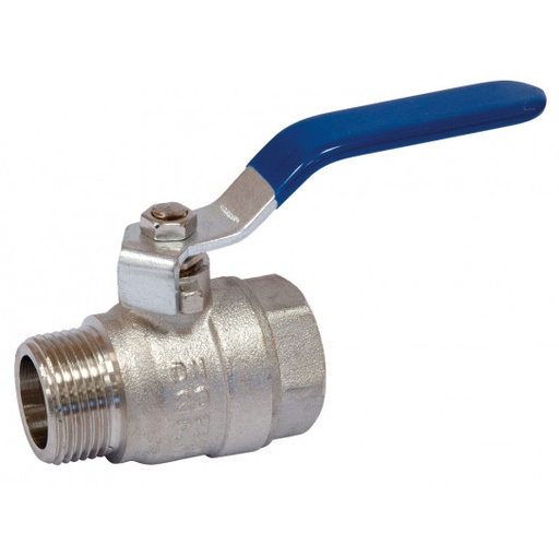 [CVA0130] VALVULA DE CORTE 1/2" M-H MANETA LARGA