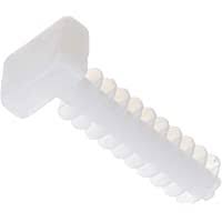 [FTA0019] TACO NYLON BLANCO BRIDA CUADRADO D:8MM CAJA 500 UNIDADES bolsa 100 uds