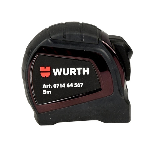 [GHE0013] FLEXOMETRO WÜRTH DE BOLSILLO 5M X 25MM