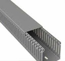 [VCN0004] METRO CANALETA RANURADA 100X60 GRIS (2metros)