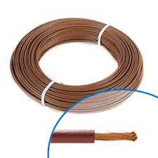 [ECA0073] METRO CABLE 6mm MARRON(100METROS) LIBRE HALOGENOS H07Z1-K
