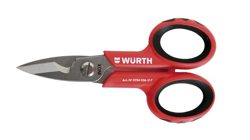 [GHE0045] TIJERAS DE ELECTRICISTA CON PELACABLE ZEBRA