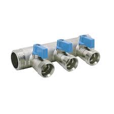 [CRA0088] DISTRIBUIDOR - COLECTOR SUELO RADIANTE 3/4" 3 TOMAS