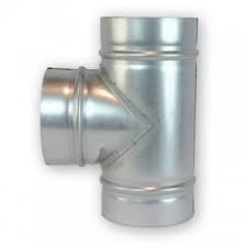 [VCD0002] TE CHAPA GALVANIZADA 250MM H-H