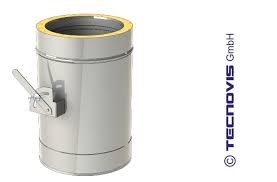 [CCH0118] REGULADOR TIRO PARED SIMPLE DN80 AISI316L/304